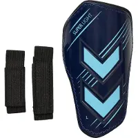 Hummel Benskydd - hmlSHIN Super Light - Marine/Blue Fish - - L - Large - Benskydd