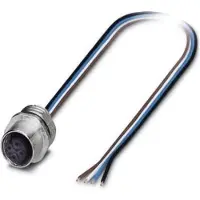 Phoenix Contact 1693788 Sensor/ställdon-kontaktdon M12 Hona inbyggd 0.50 m Antal poler (RJ): 4 1 st