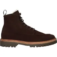Blackstone Boots med snörning 'Gastown Boaz CG164' mörkbrun