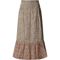 Pepe Jeans för kvinnor. PL9011906 Brun Daphne kjol (S), Casual, Bomull