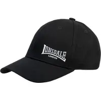 Lonsdale Keps 'ENVILLE' svart / vit