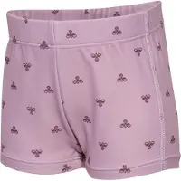 Hummel Badbyxor - HmlMini Bee - AOP - Mauve Shadow - - 1 år (80) - Badkläder