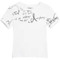 Desigual T-shirt svart / vit