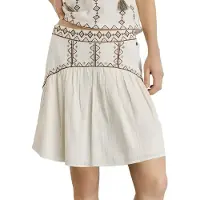 Pepe Jeans för kvinnor. PL9011941 Denvery kjol vit (XS), Casual, Bomull