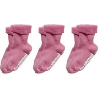 Hummel Sockor 'Mini' mörkrosa / vit