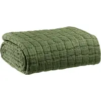 Vivaraise SWAMI BEDCOV OLIVE 180X260