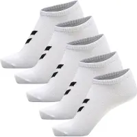 Hummel Ankelstrumpor - 5-pack - hmlMatch Me - Bright White - - 24/27 - Strumpor