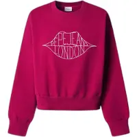 Pepe Jeans för kvinnor. PL5800042 Sweatshirt Bernis rosa (M), Casual, Bomull