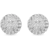 Luxenter Örhängen med Glänsande Zirkonia silver finish - Gardsil