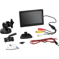 ACV Universell monitor 5 2x videoingång m/tilbehör 12/24V