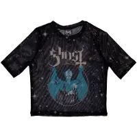 Ginza.se Ghost: Ladies Crop Top/Opus (Black) (Mesh) (X-Small)
