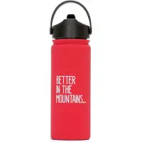 TSL Outdoor Flask Isotherme - Isolerad vattenflaska Red 500 mL