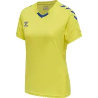 Hummel Matchtröja hmlCORE XK Poly - Gul/Blå Dam, storlek Small