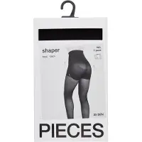 Pieces Nylonstrumpbyxa svart