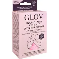 GLOV Hair Bonnet Double Layer Anti-Frizz Satin Hair Bonnet- Black Handduk 1 st