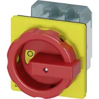 Siemens Lastströmbrytare Röd, Gul 3-polig 35 mm² 63 A 690 V/AC 3LD25040TK53