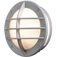 Konstsmide Oden 515-312 Utomhusväggbelysning Lågenergilampa, LED E27 60 W Silver
