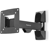 Hama TV Wall Bracket Tilt VESA up to 100x100 15 kg Black