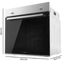 Cecotec Bolero Hexa C126400 Line Multifunktionsugn 80l