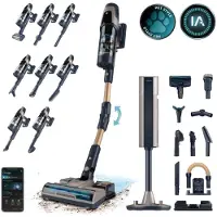 Cecotec Conga Rockstar 11500 Odyssey Station Connected Ia Kvast Dammsugare 850w