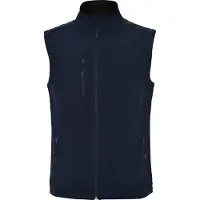 Roly Herr Quebec Softshell Gilet (Mörkblå)