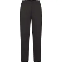 Fruit Of The Loom Joggingbyxor med öppen fåll för män (Svart)