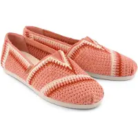 Toms Alpargata Classic Cotton Kvinna Medium Rosa Espadrillos