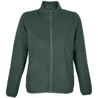 Sols Kvinnors/Flickors Factor Zip-Fleecejacka (Skogsgrön)