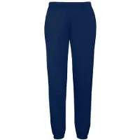 Fruit Of The Loom Joggingbyxor med elastisk mudd för herrar Classic (Marinblått)