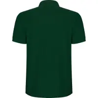 GOR Herr Pegaso Premium Enfärgad Polo T-shirt (Flaskgrön)