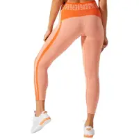 Asics Dam Seamless Logo Croppade Leggings (Orange)
