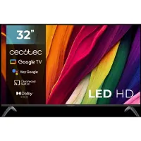 Cecotec TV LED 32 Pouces - CECOTEC - Série A4 ALH40032S - Google TV - Dolby Audio - HDR10