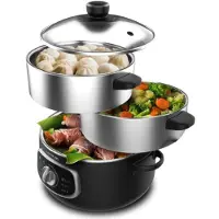 Cecotec Vapovita Steelpot 1300w 10l Ångkokare