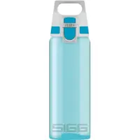 SIGG 8692.00, Daglig användning, Fysisk träning, Idrott, 600 ml, Plast, Aqua, Man / Kvinna, Vit