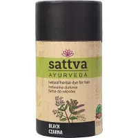 Sattva Natural Herbal Dye For Hair - Black, 150g