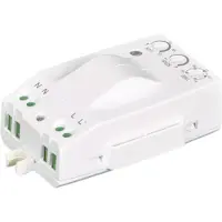 Niko HF Sensor 360, Passiv infraröd (PIR) sensor, Kabel, Innertak/vägg, inomhus, Vit, IP20