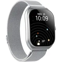 Celly Celly: Trainerwide Smartwatch Milanese mesh Silver