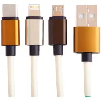 Squishmallows Chargercable 1.2m Cam 3in1 USB-C/Micro/Lightning
