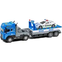 Toymax KLX - Die-cast truck w/hanger, police car, light & sound