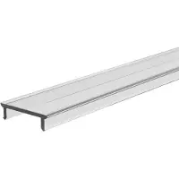 Deko-light 983021 P-01-12 Ttäckkåpa Plast (B x H x D) 16.50 x 4.40 x 2000 mm 2 m