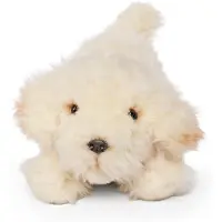 Living Nature Gosedjur - 24x15 cm - Labradoodle Lekfull Valp - C - - One Size - Gosedjur