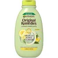 Garnier Original Remedies Mild Lera Och Citron Schampo 400 ml