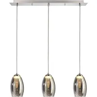 Deko-light Electra 342117 Pendellampa LED LED fast installerad EEK: G (A - G) 16.50 W Silver