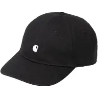 Carhartt WIP - Kepsar - Madison Logo Cap Black White för Unisex - Svart
