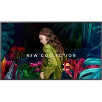 Samsung QB43C-N - 43 Diagonal klass QBC Series LED-bakgrundsbelyst LCD-skärm - Crystal UHD - digital skyltning - Tizen OS - 4K UHD (2160p) 3840 x 2160 - kolsvart