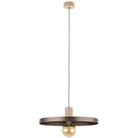 TK Lighting Hänglampa Sila , dimbar, Brun / rost, Vardagsrum / matsal, Metall, Modern, Pendellampa