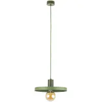 TK Lighting Hänglampa Sila , dimbar, Grön, Vardagsrum / matsal, Metall, Modern, Pendellampa
