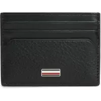 Tommy Hilfiger Plånbok 'Signature Plaque Card' svart