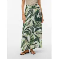 Vero Moda Kjol 'VMZOEY' ljusgrå / pastellgrön / mörkgrön / vit