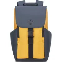 Delsey Securflap Ryggsäck grå/gul